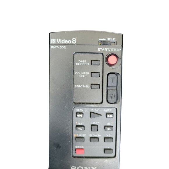 Genuine Sony Video 8 Camcorder Remote Control RMT-502 Tested and Works - Picture 3 of 3